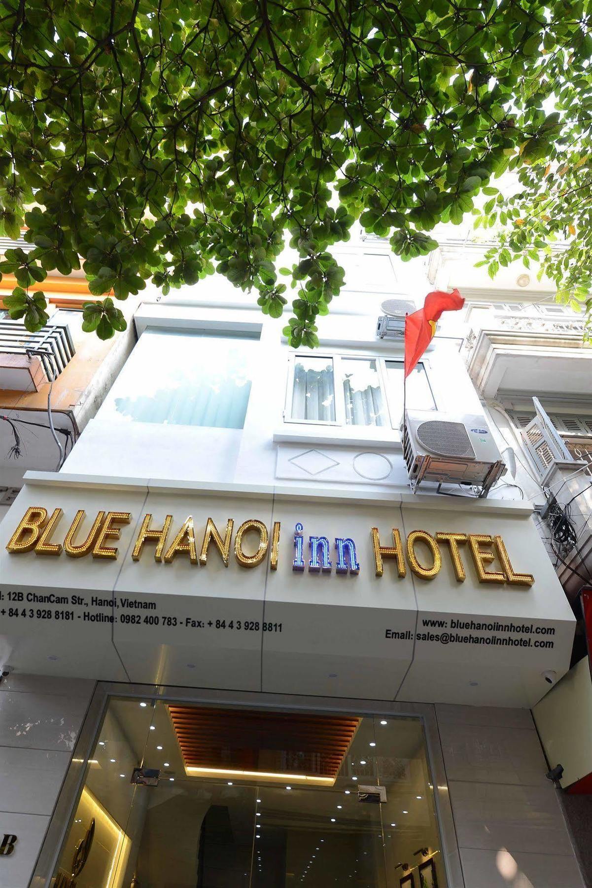 Blue Hanoi Inn Hotel Exterior foto